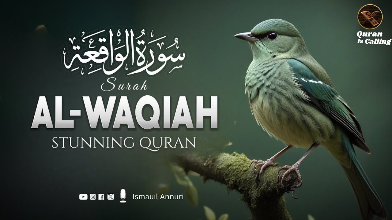 Surah Waqiah Surat Waqiah | سورة الواقعة | Quran is Calling | Soothing