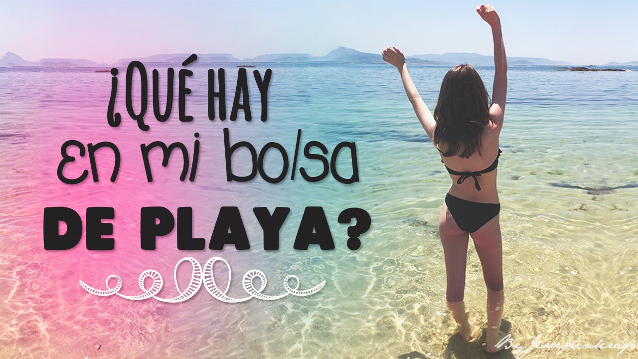 ¿QUÉ HAY EN MI BOLSA DE PLAYA/PISCINA? || La semana de los TAGS