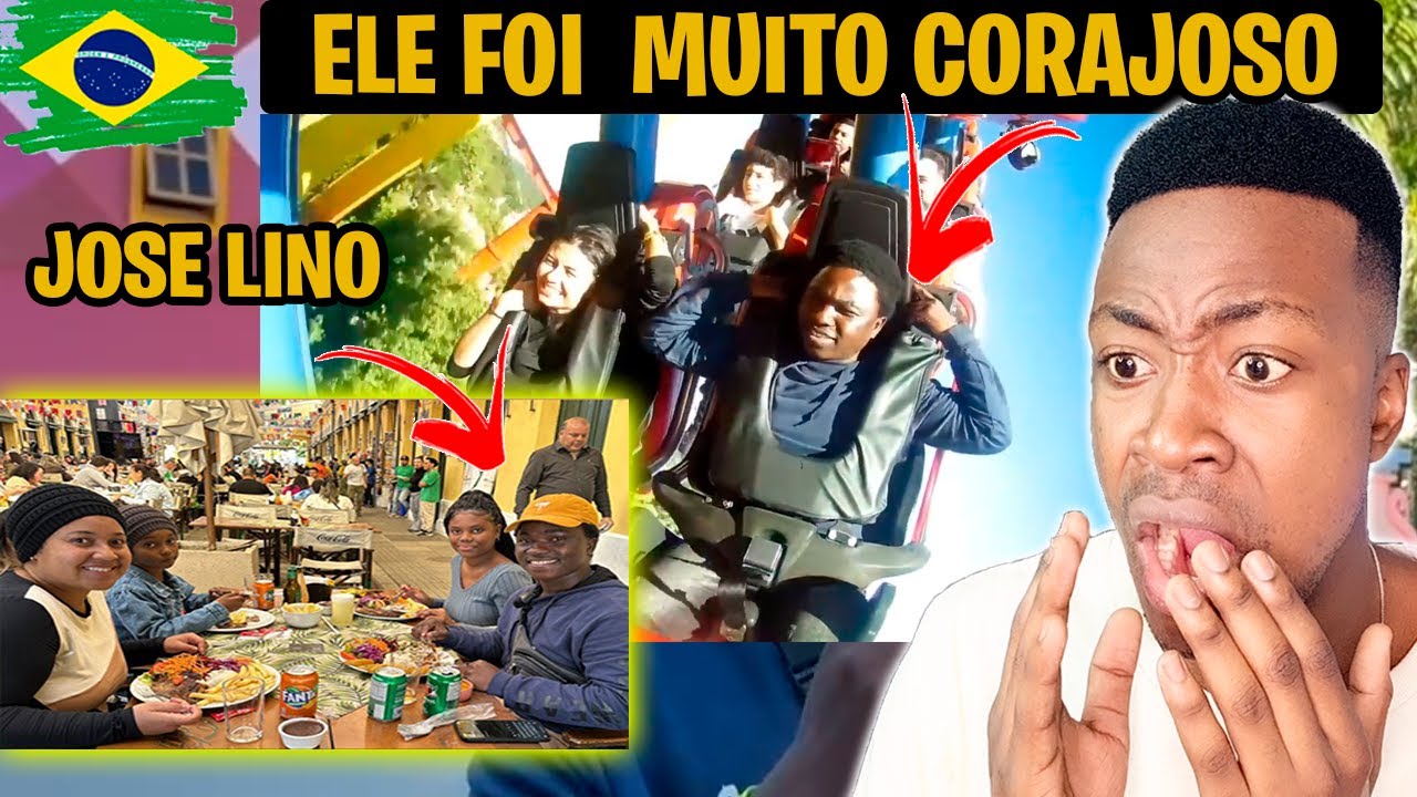 NAO ACREDITO, JOSE LINO NO BRASIL ATÉ CUMPRIU O DESAFIO - ISSO É UM SONHO PARA MOCAMBICANOS