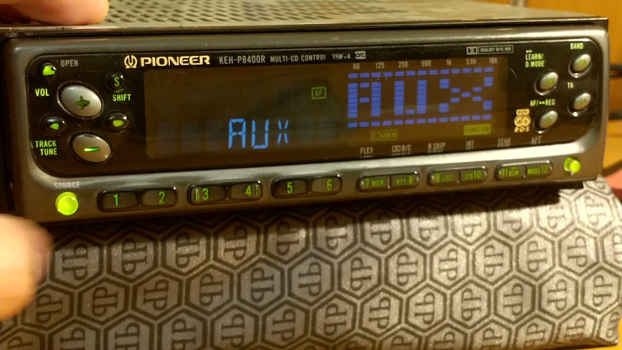 Pioneer keh-p8400r активация AUX activation