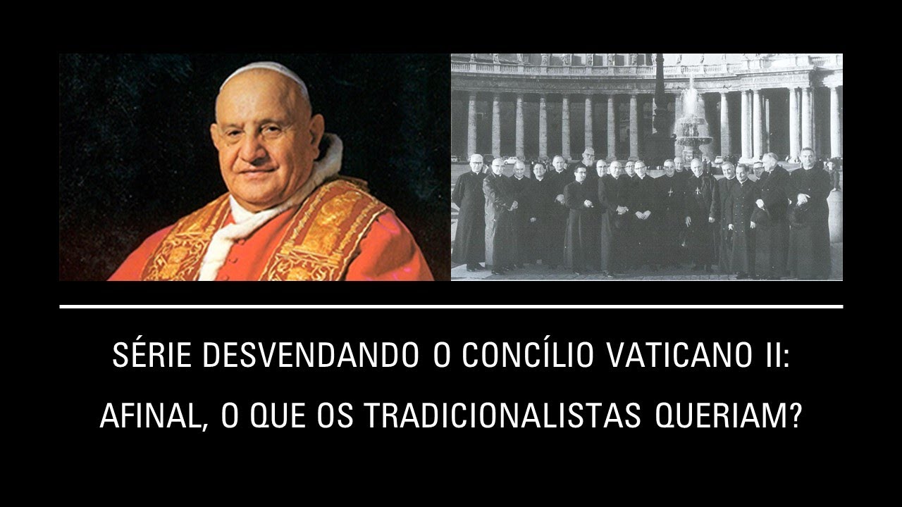 Qual era o projeto tradicionalista para o Concílio Vaticano II?