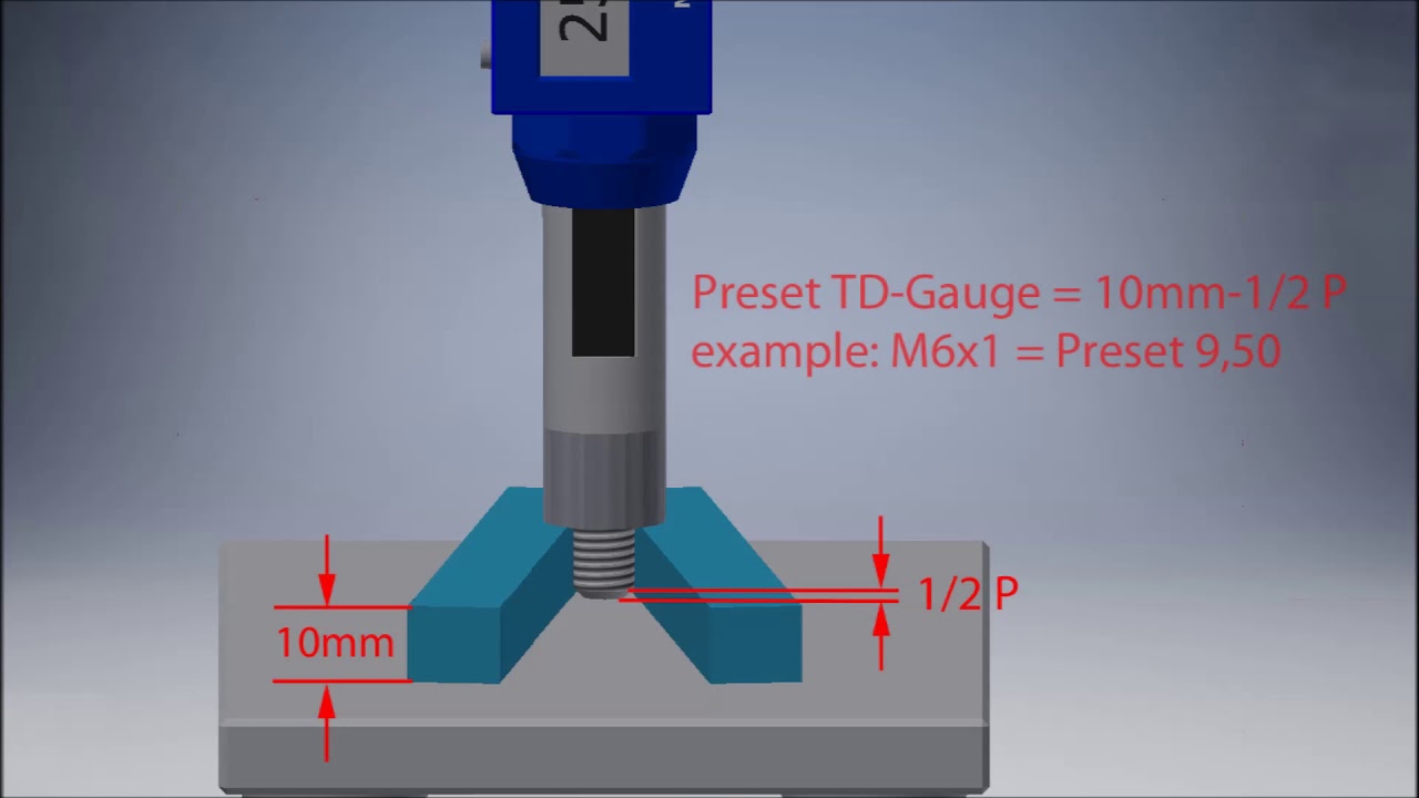 DIATEST TD-Gauge+ DIGITAL Setup