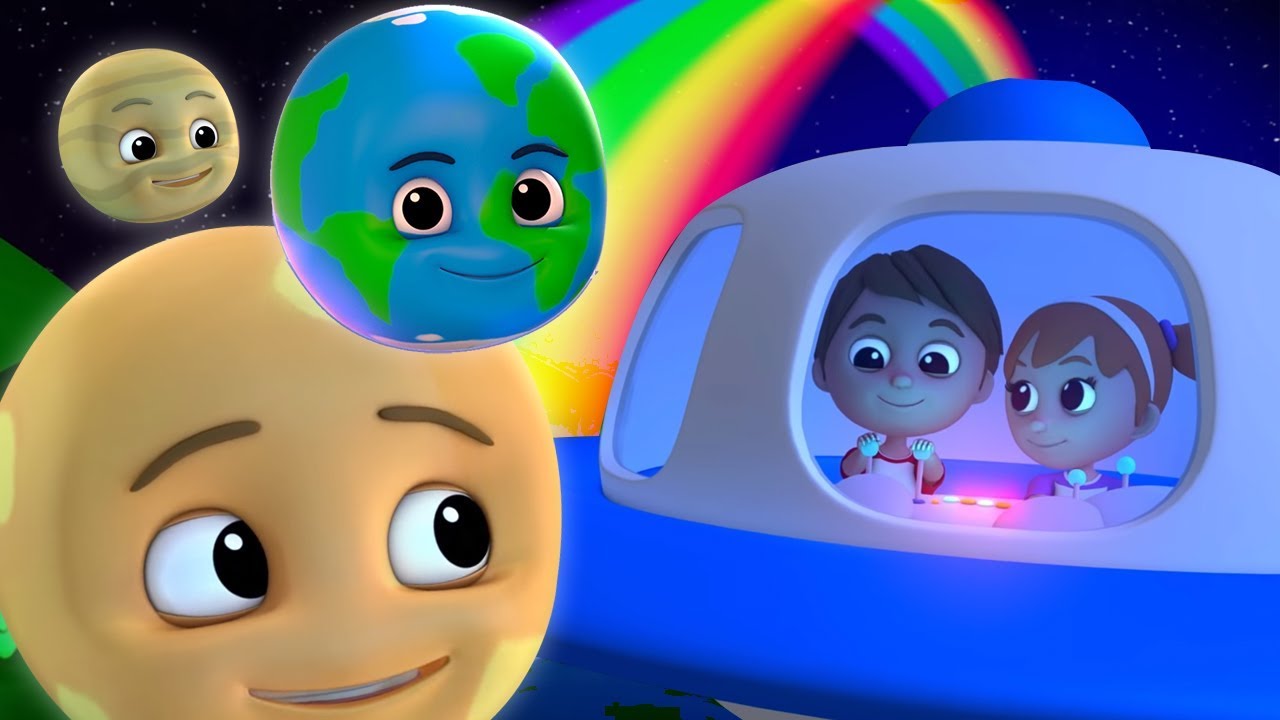 planetas canção | Poesia infantil | Sistema Solar Canção | Learn Planets Song | Baby Box Português
