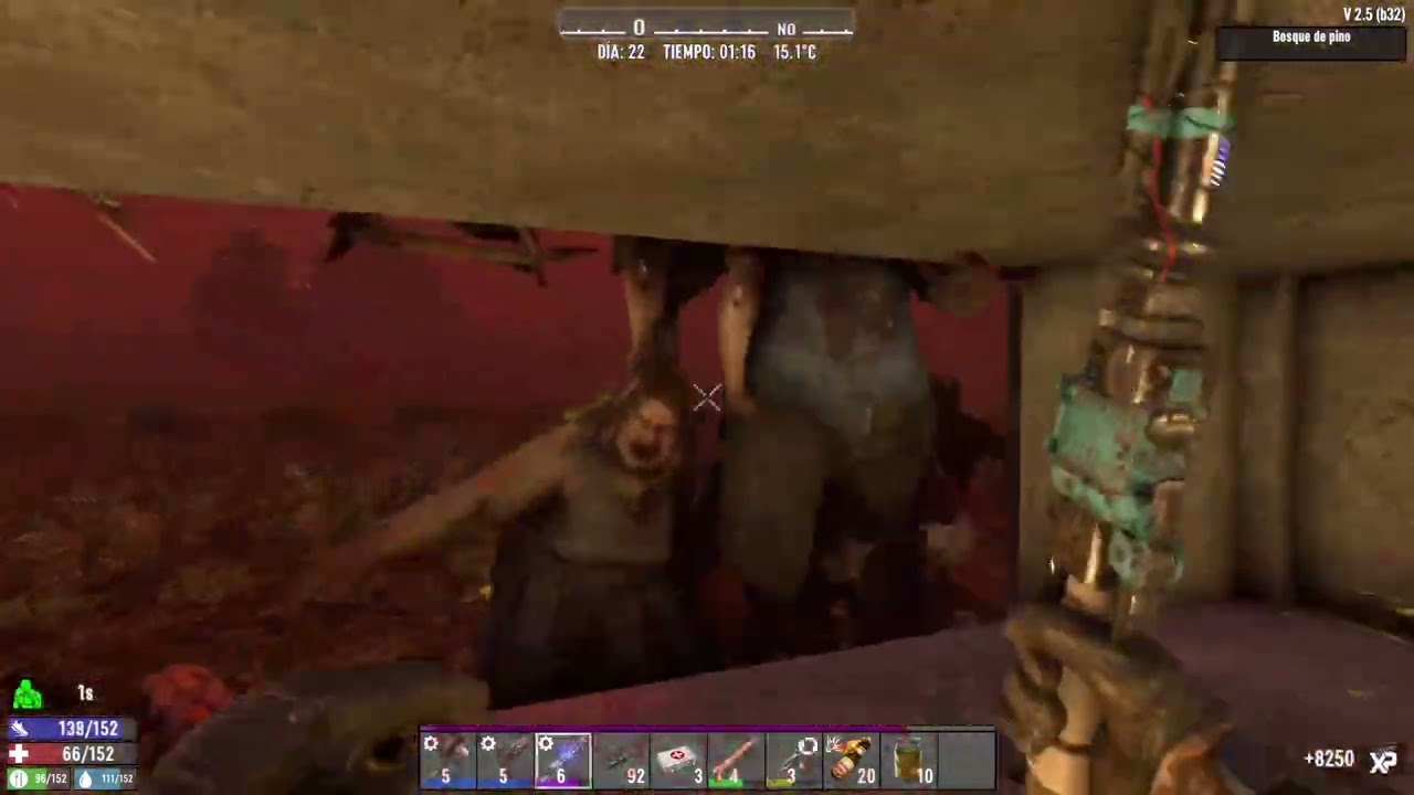 Sobreviví 21 días sin morir en 7 days to die