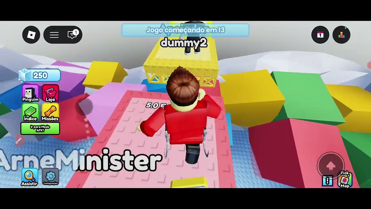 Jogando jogo do pinguim [knoknout)