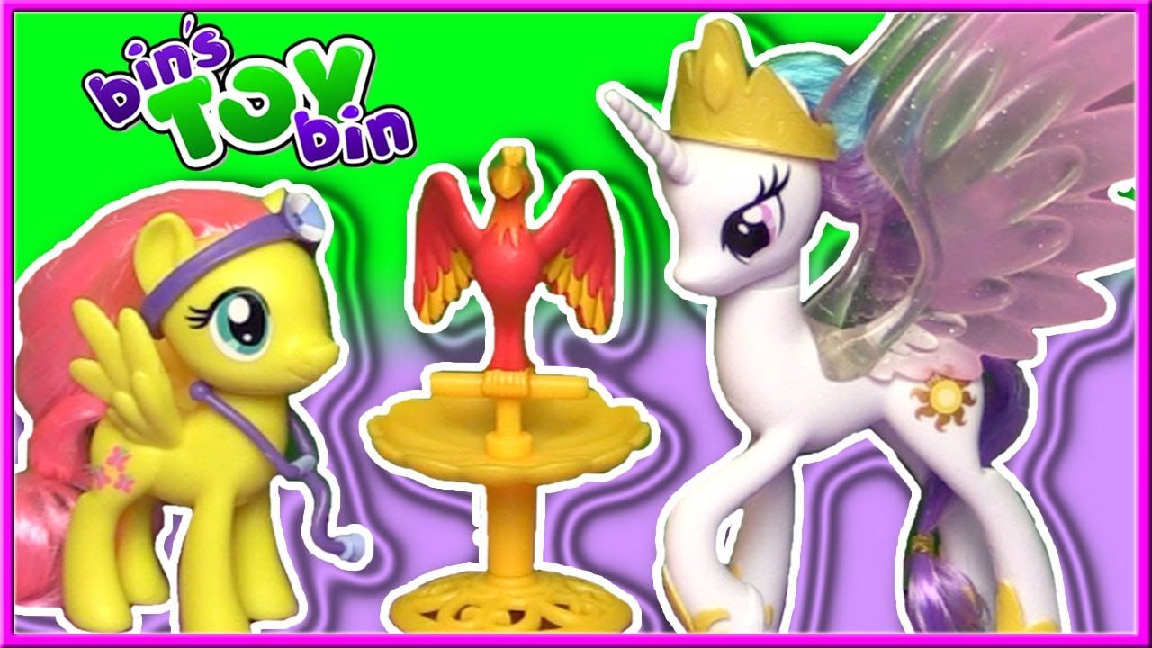 Princess Celestia & Fluttershy 2017 Reboot Series My Little Pony Review | Bin's Toy Bin