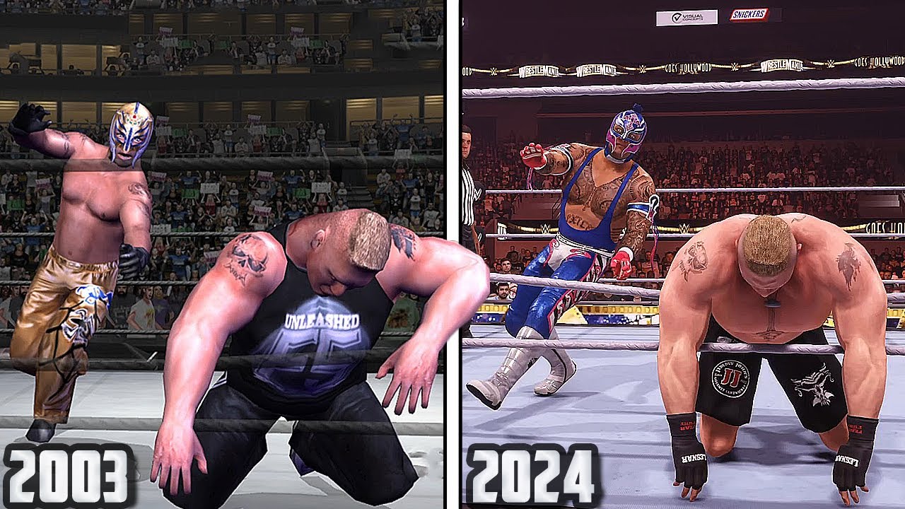 The Evolution of 619 in WWE Games!!! (WWE Wrestlemania XIX - WWE 2K24)