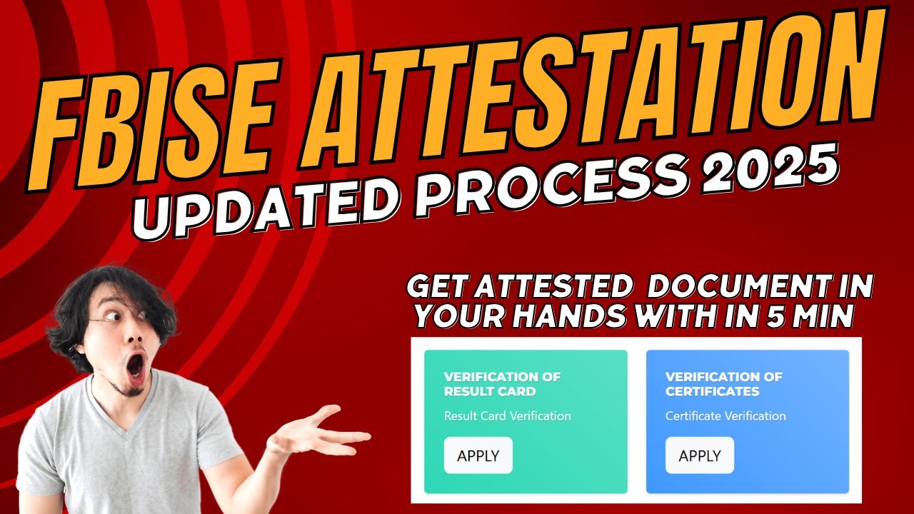 FBISE Updated Process of  Attestation of Documents 2026 | Step by Step Guide | Online Verification