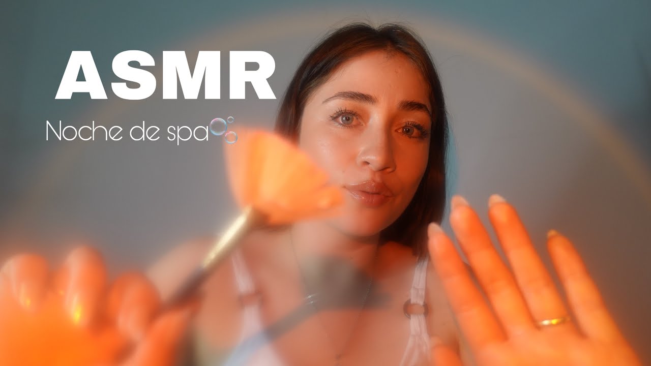 ASMR Español - Spa Facial Roleplay, personal attention / limpieza y masaje facial