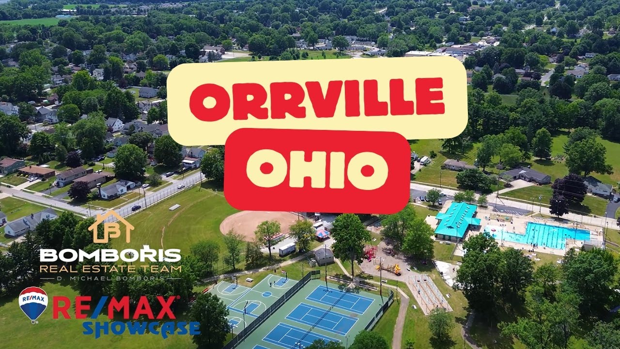 Aerial Views of Orrville, Ohio: Must-See Spots from Above!