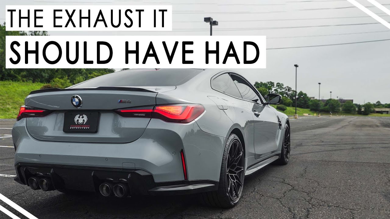 BMW M3/M4 G8x 2021+ | Fabspeed Supersport Valved X-Pipe Exhaust | Stock vs Fabspeed Sound