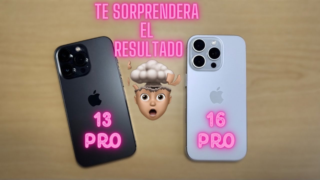 iPhone 16 Pro vs iPhone 13 Pro, ¿Vale la pena el cambio?
