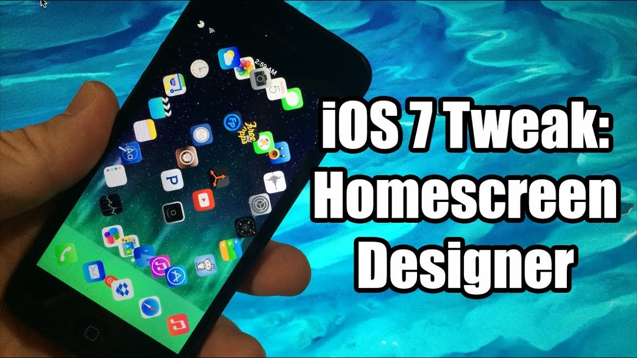 iOS 7 Jailbreak Tweaks: HomescreenDesigner