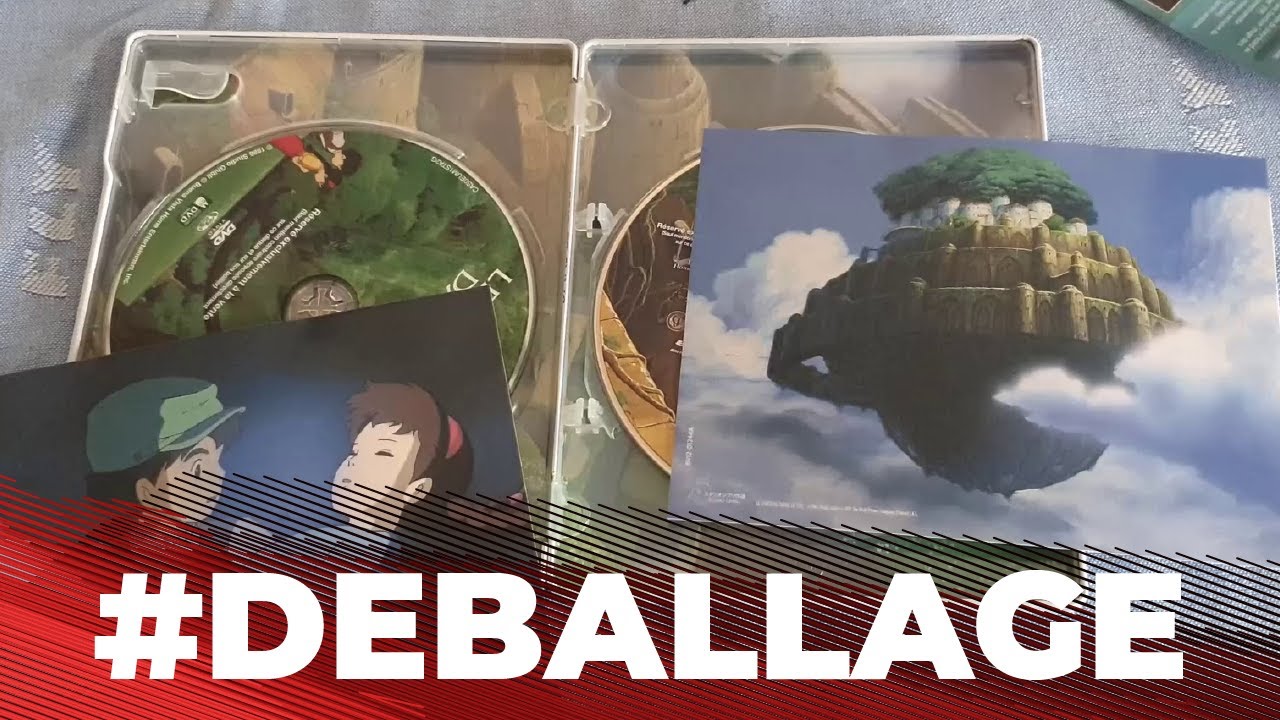 Le Ch&acirc;teau dans le Ciel (1986) Bo&icirc;tier M&eacute;tal Exclusivit&eacute; Fnac Combo Blu-ray DVD (2019) #DEBALLAGE