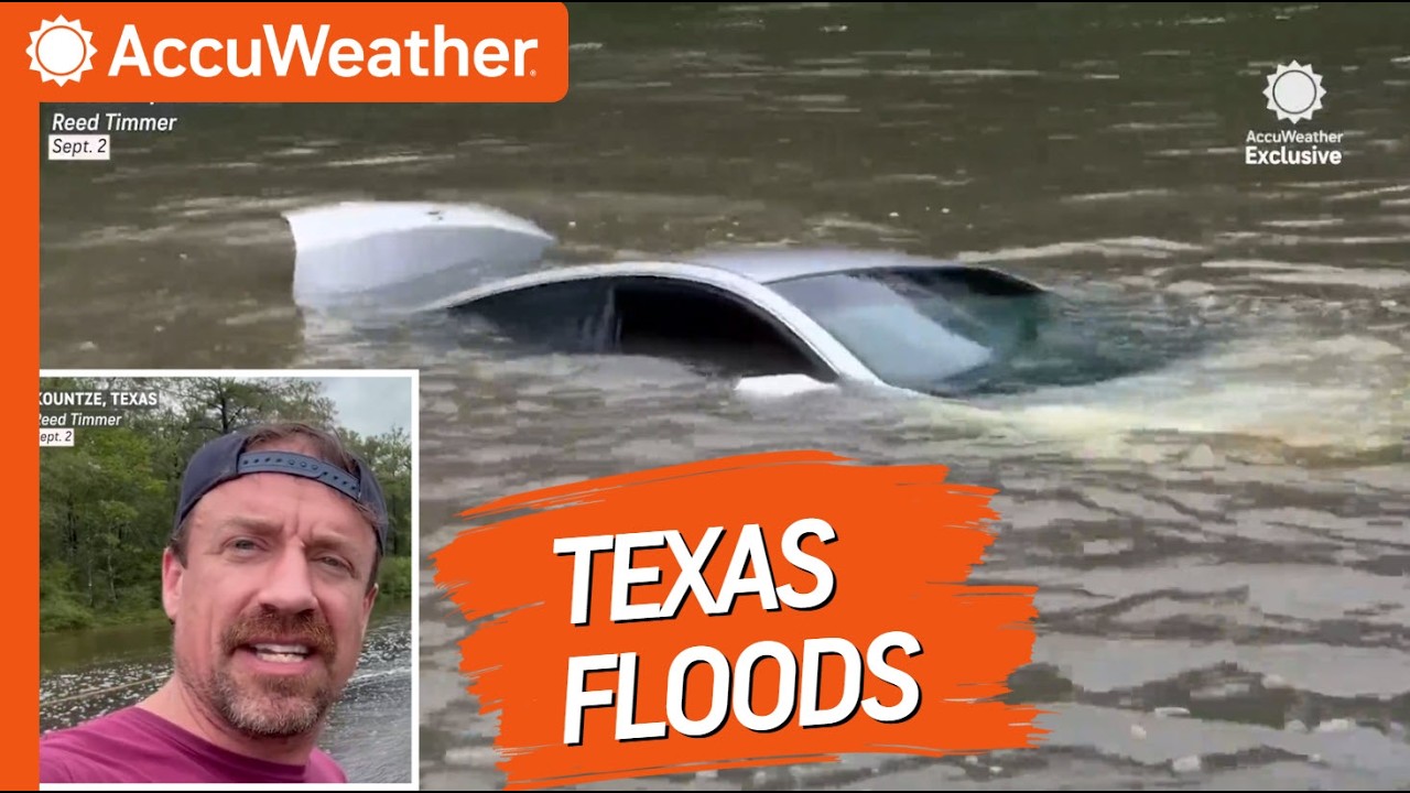 Worst flooding in decades: Kountze, Texas underwater