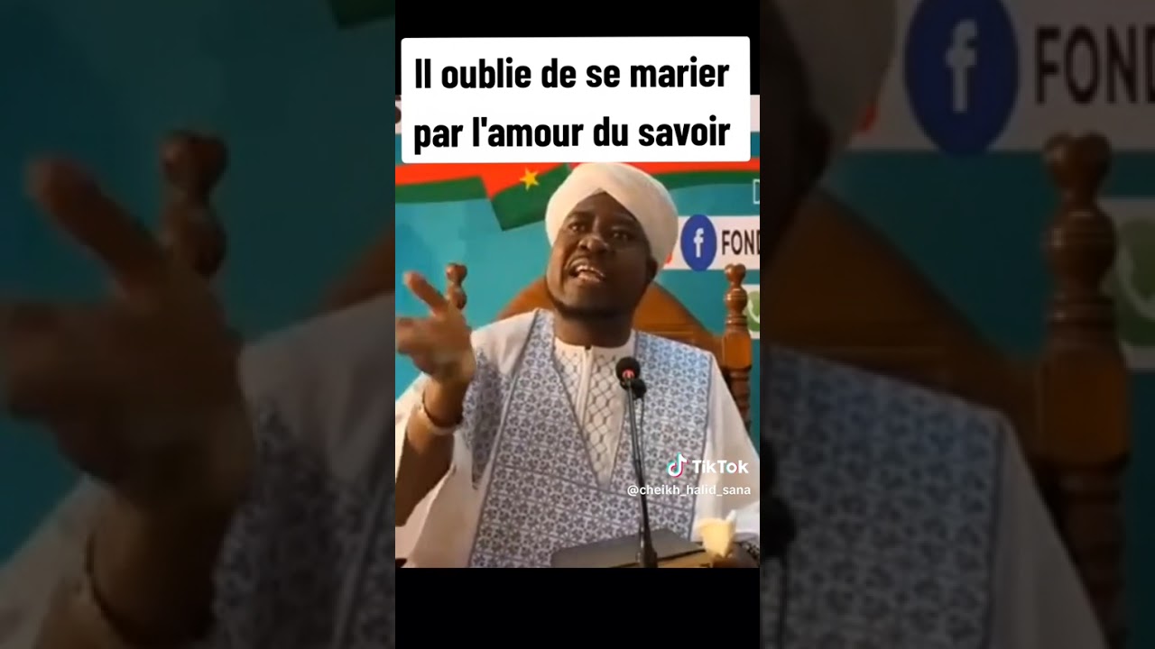 Prèche du  Docteur Cheick Halidou SANA