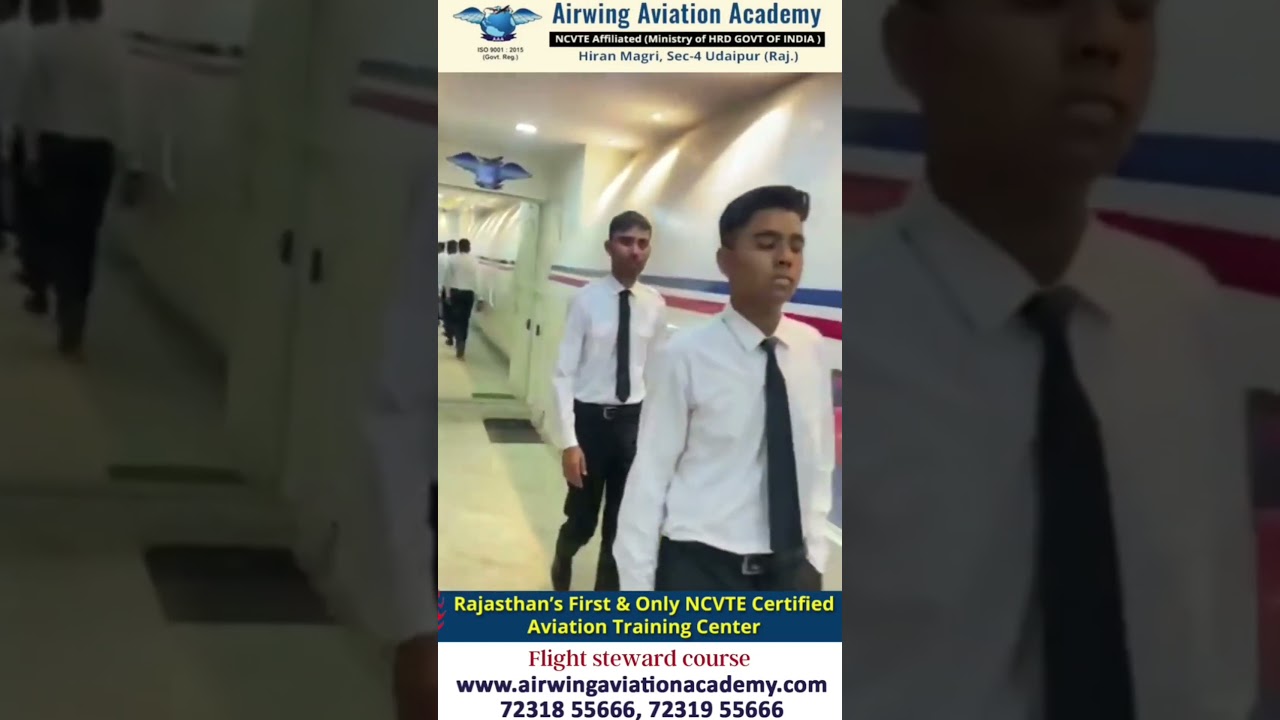 Airwing Aviation Academy | AAA | Airhostess Course | Flight Steward Course | Ground Staff Course