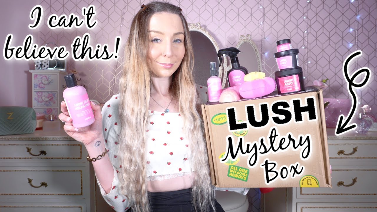 Компания LUSH прислала мне огромную коробку-сюрприз ♡ Распаковка