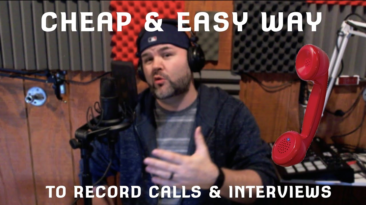 Behringer 302USB Mixer - The CHEAP & EASY way to record PHONE CALLS & INTERVIEWS - NO MIX MINUS