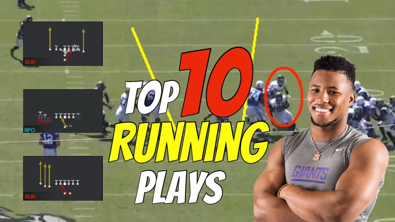 Top 10 Best Running Plays In Madden 21! (Gash Any Defense!)