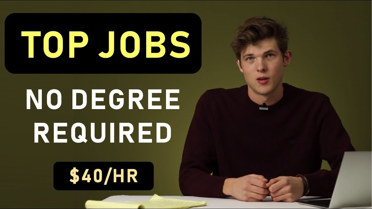 6 High Paying Jobs With No College Degree Required