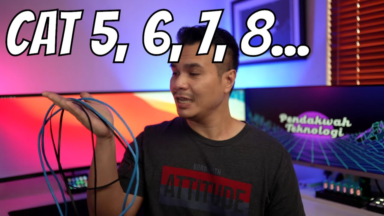 Kabel Mana Lebih Laju - CAT 5, 6, 7 atau 8?