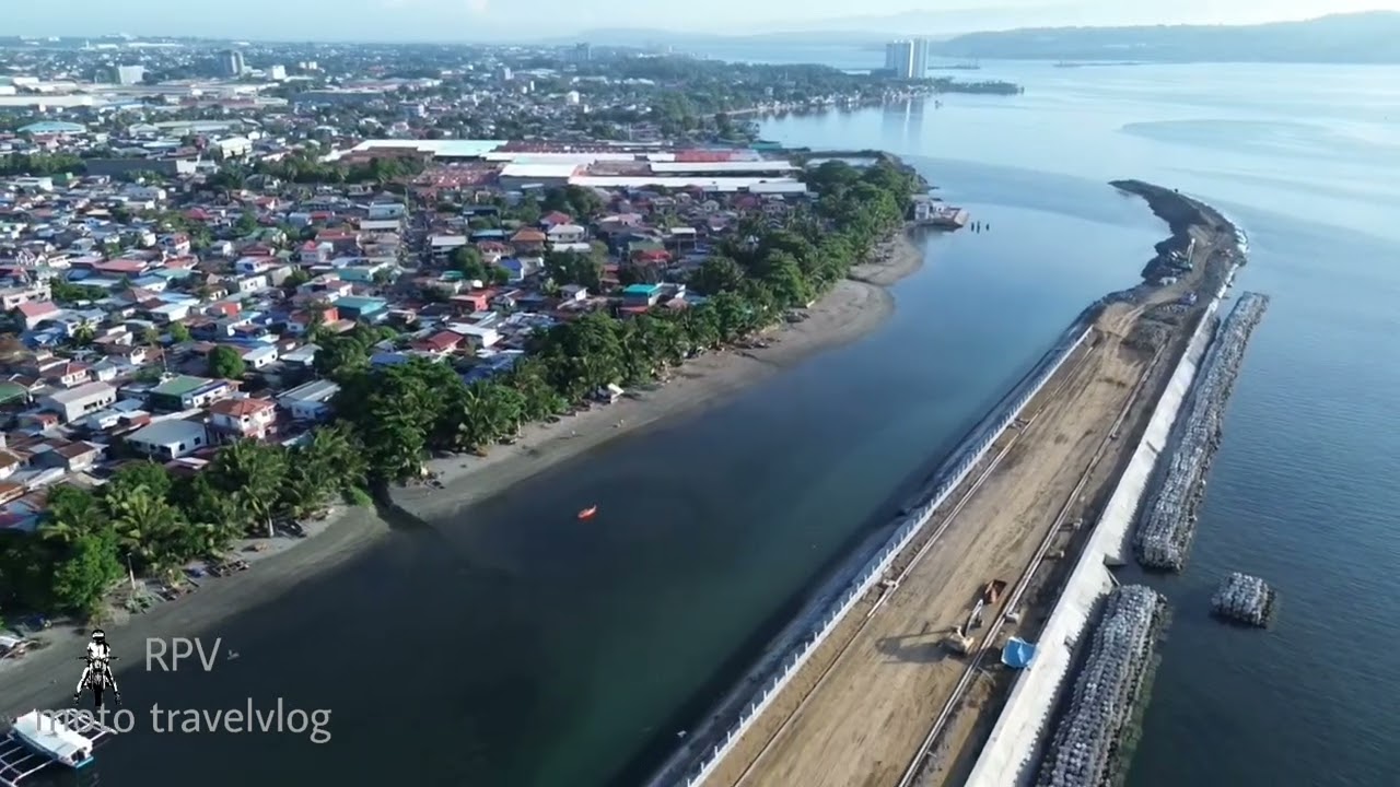 Droneshots Coastal Road R castillo malapit na ito sa jerome last segment