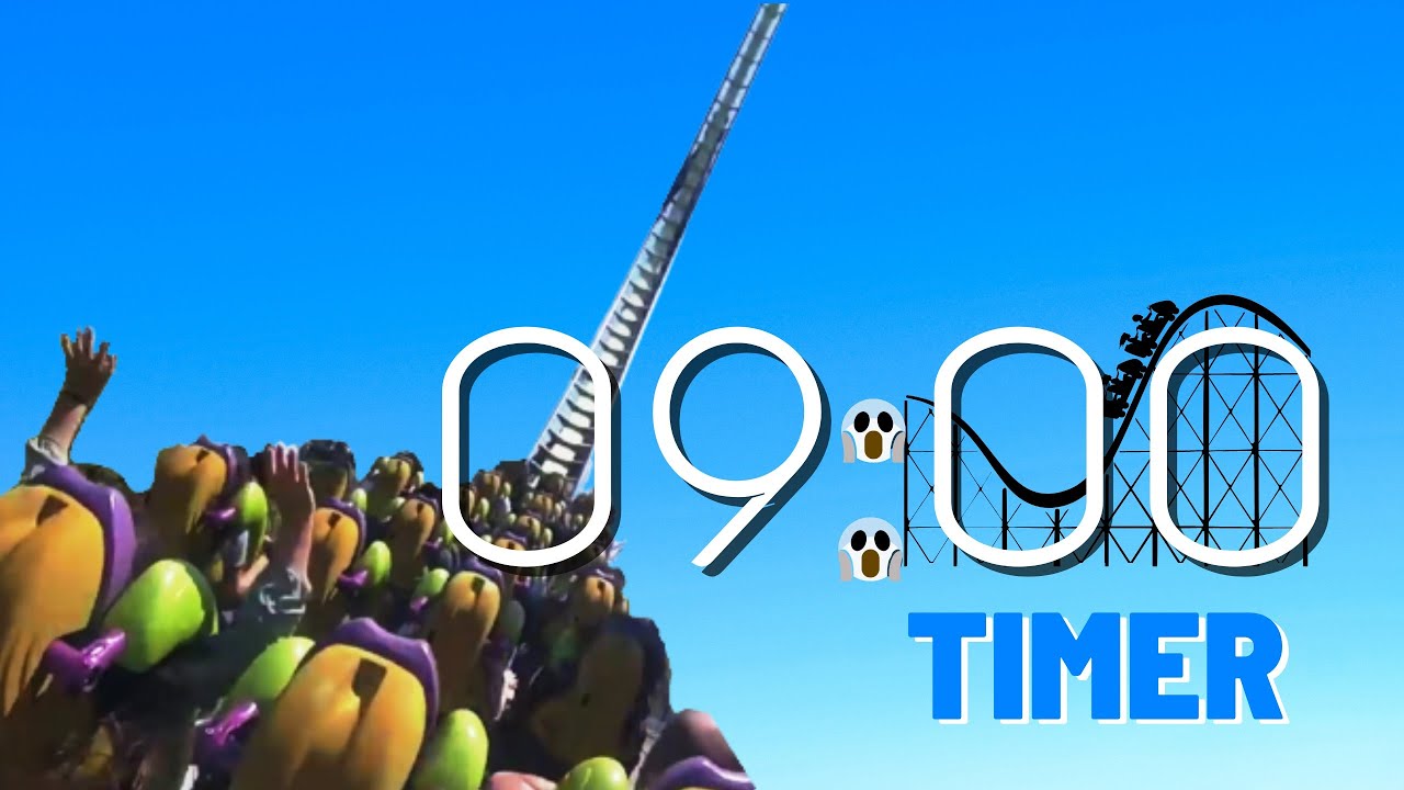 9 Min Countdown Timer | 𝐑𝐨𝐥𝐥𝐞𝐫 𝐂𝐨𝐚𝐬𝐭𝐞𝐫🎢