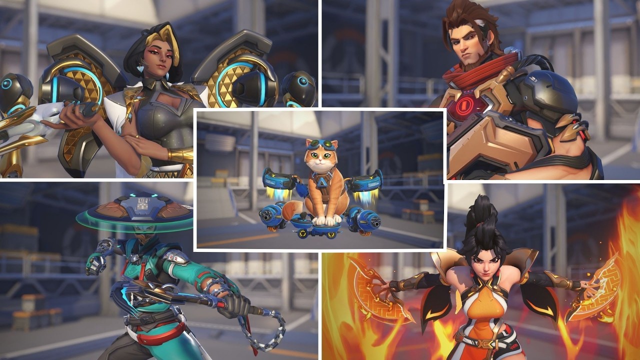 Overwatch - All Ultimate & Abilities (Including 5 New Heroes)