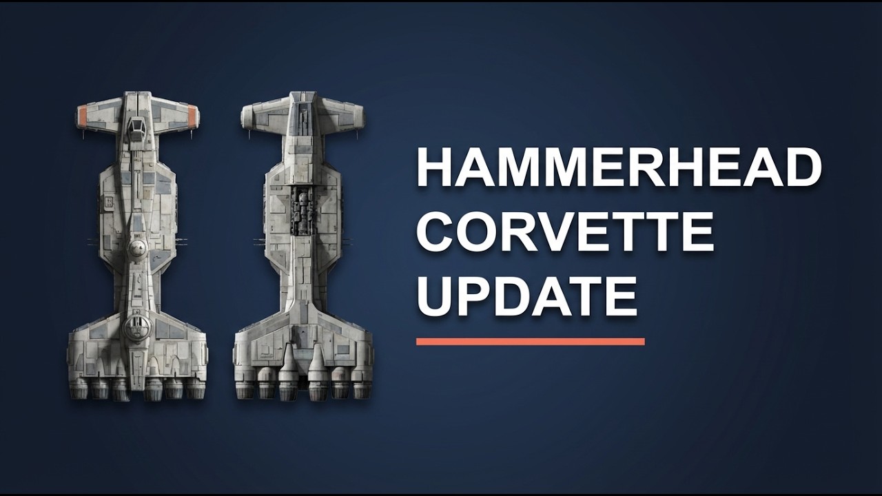 Rogue One's AMAZING Hammerhead Corvette Gets EPIC Updates Live with The Paper Engineer