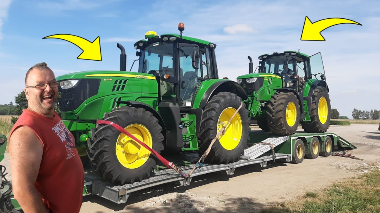 Nowy Jelonek u Nas Na Gospodarstwie ☆Testujemy John Deere'a 6155M