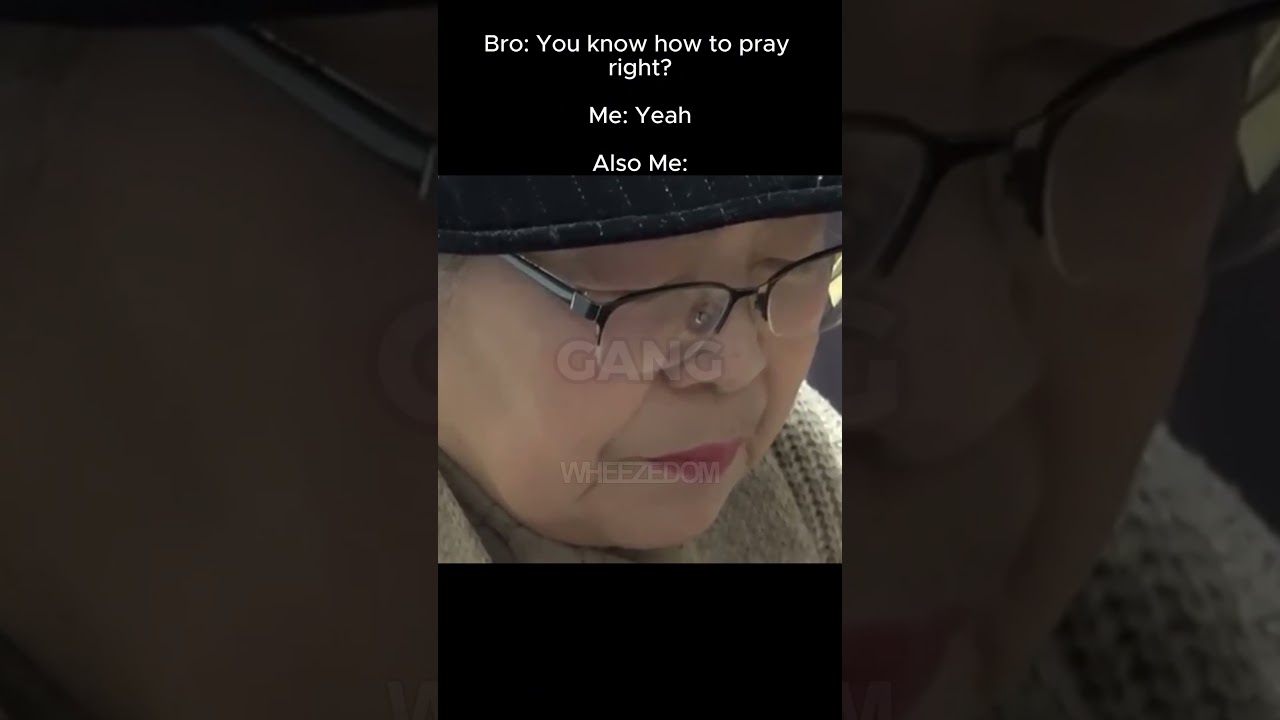 Rapper's prayer, yo. #pray #family