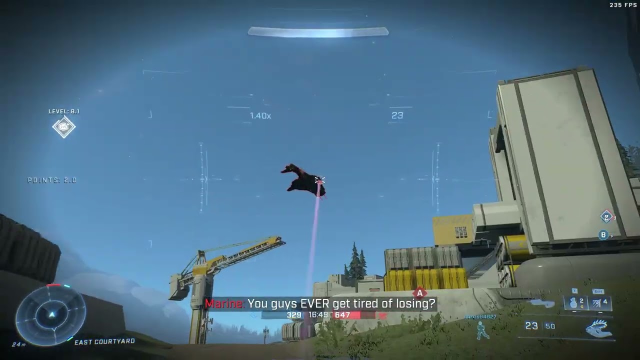 Halo Infinite Warzone March on Worlds End gameplay