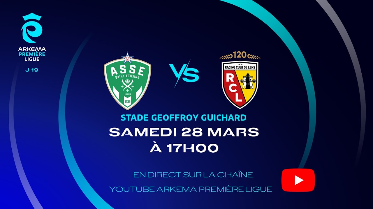 J19 I AS Saint Etienne vs RC Lens en replay I ARKEMA Premi&egrave;re Ligue 2025-2026