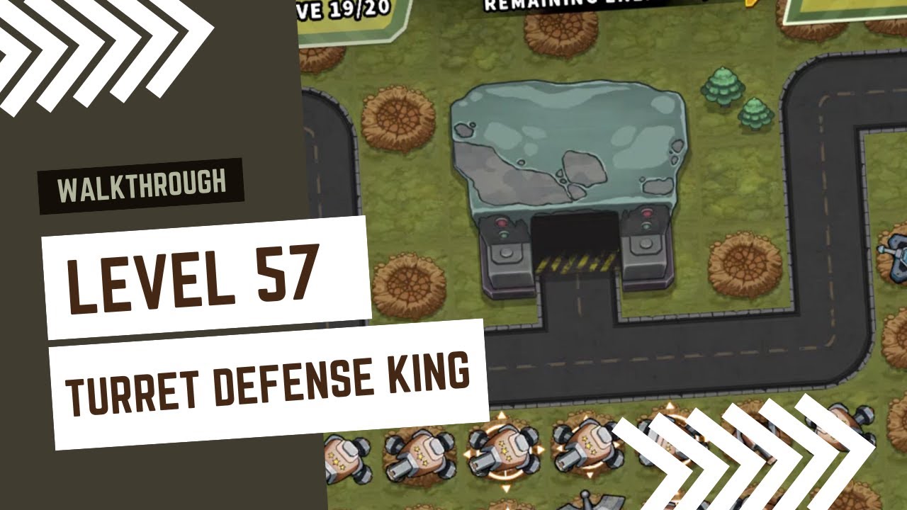 Turret Defense King - Level 57 - Gameplay Walkthrough