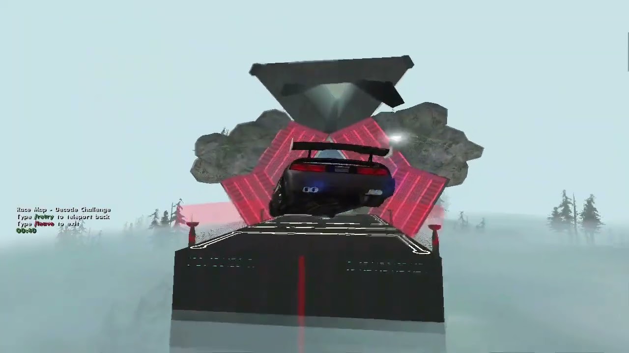 SAMP GamerX server Race map