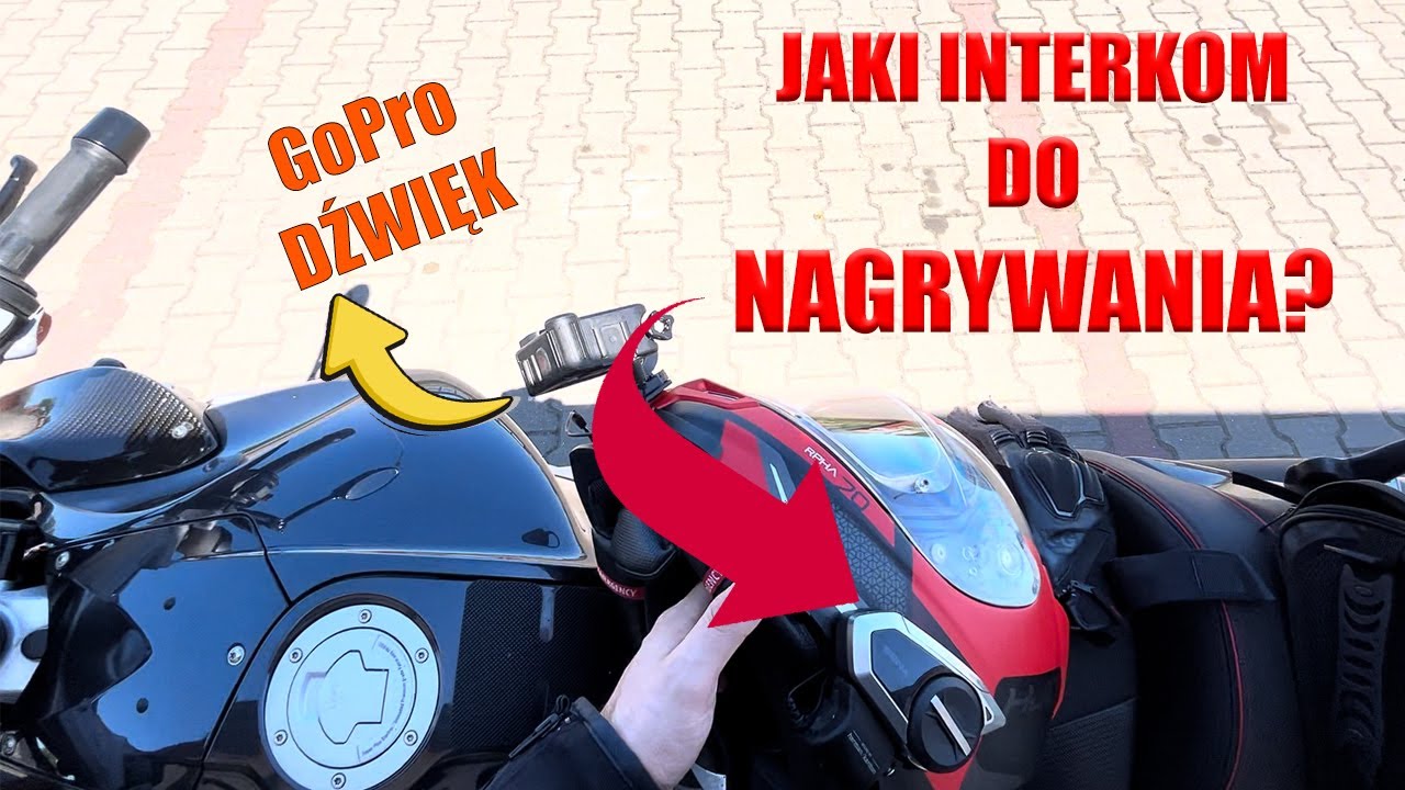 Jak zacząć przygodę z nagrywaniem na motocyklu- dźwięk, interkom, mikrofony, kamerka. @MGmotoRide