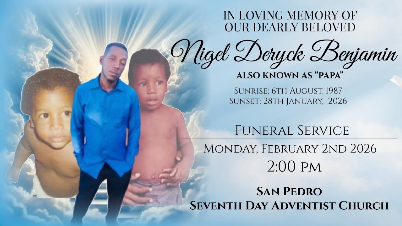 The Funeral Service of Nigel Deryck Benjamin (also known as “PAPA”)
