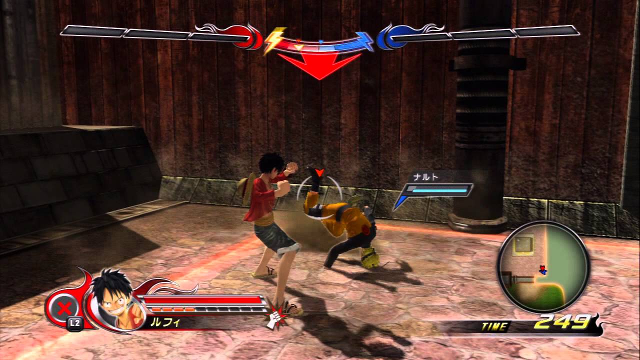 J Stars Victory VS Monkey D Luffy VS Naruto Uzumaki