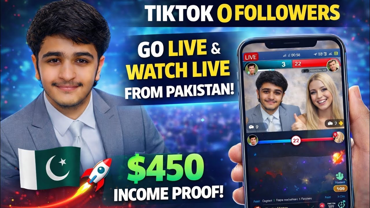 Go live and watch live with 0 followers 😱 and live income proof