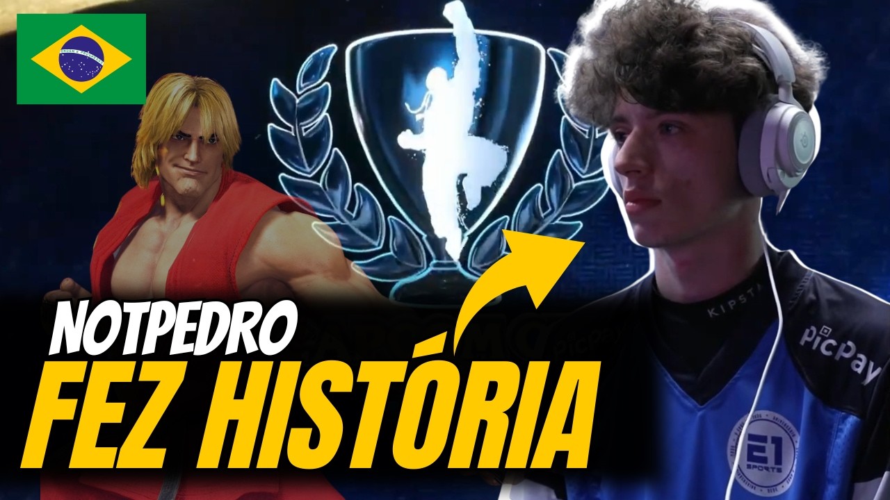 NotPedro eliminando campeão mundial na Capcom Cup - Todas as Lutas