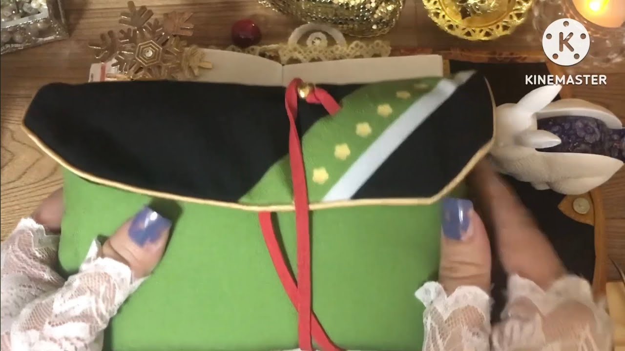 〈asmr〉和柄のポーチから
