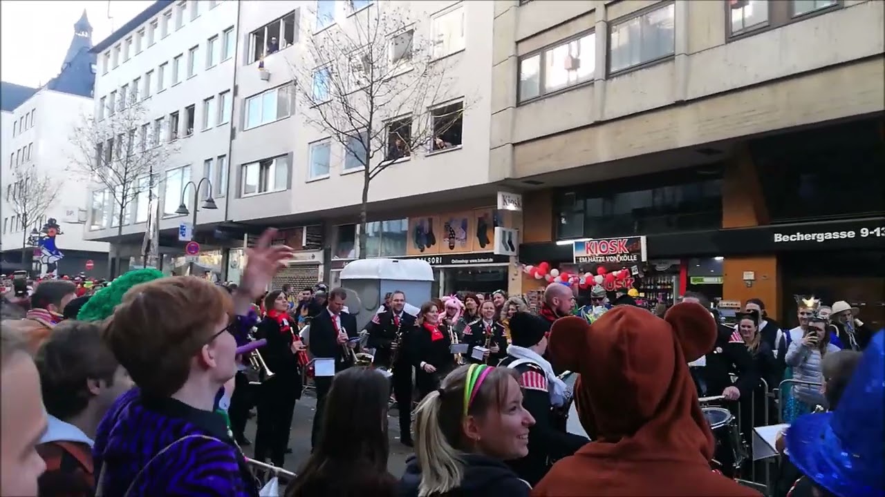 Rosenmontagszug Köln Karneval 2023