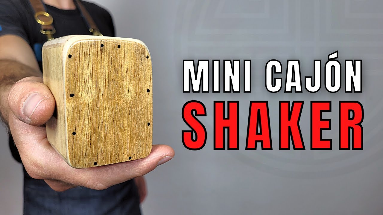 Cómo hacer un CAJÓN SHAKER - Peruano Flamenco Snare