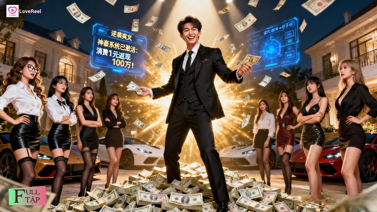 Chàng nghèo bị sỉ nhục nhận nhiệm vụ 24 giờ tiêu 500 tỷ?!? Hệ thống ép tiêu tiền-càng tiêu càng giàu