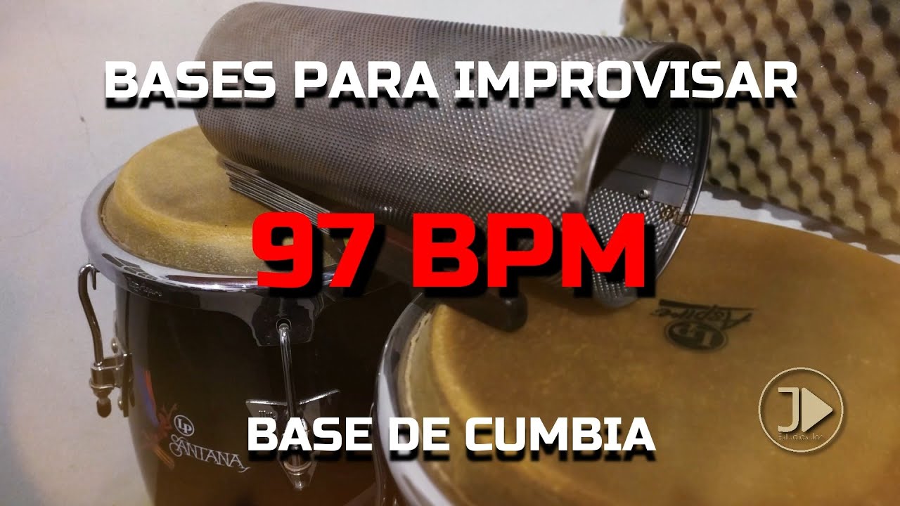 Base de CUMBIA | 97 Bpm 🥁 | Para Improvisar/Practicar 🔥