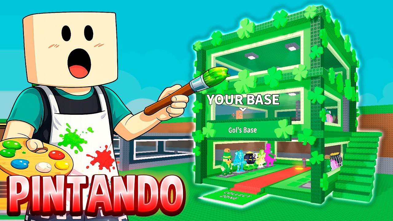 PINTANDO LA NUEVA BASE GRATIS 🎨👻DÍA 2