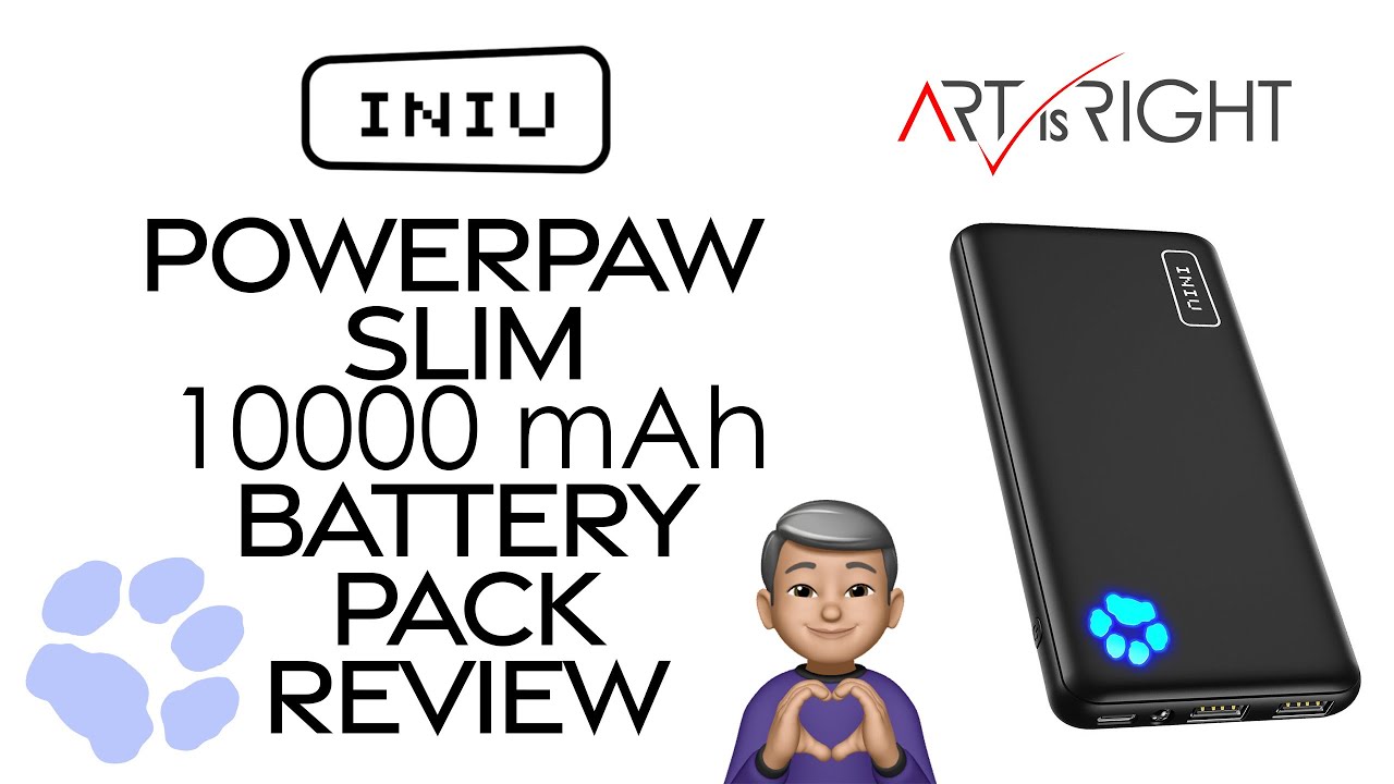 Iniu PowerPaw Slim 10000mAh Battery Pack Review - Awesome companion for iPhone!