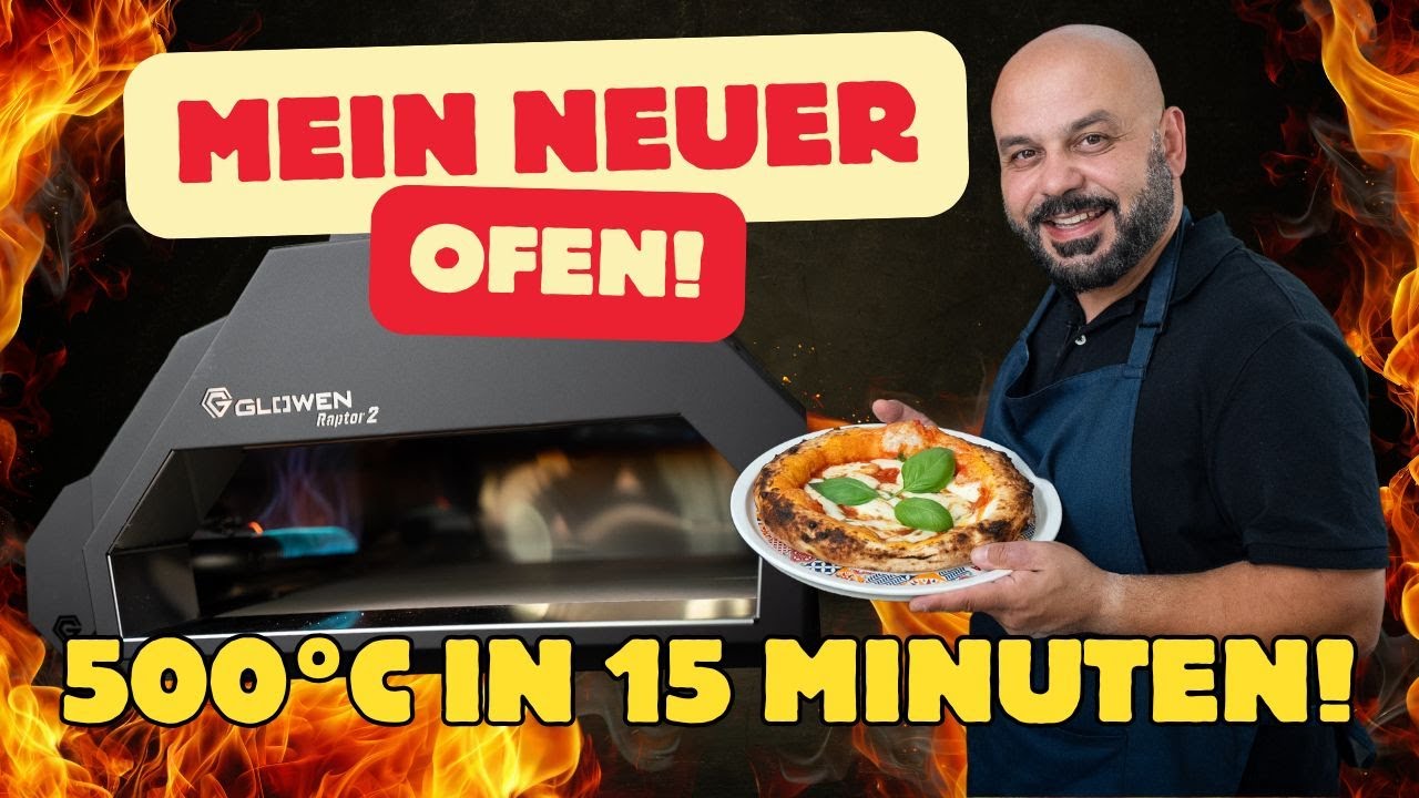 Glowen Raptor 2 Unboxing & Test 🔥🍕 | Bester Gas-Pizzaofen für Neapolitanische Pizza?