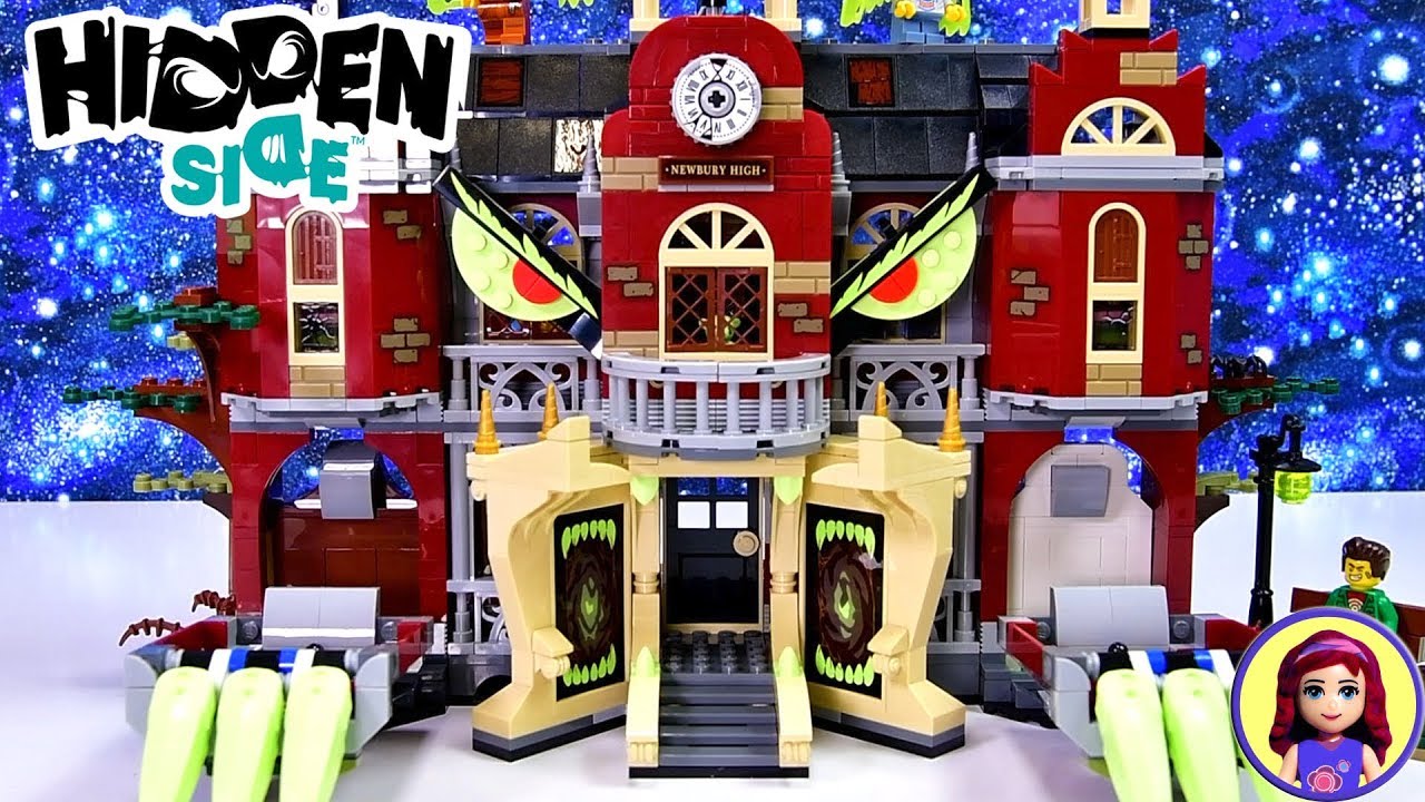 Lego Hidden Side Newbury Haunted High School Speed Build - Kids Toys